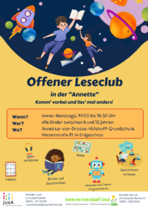 Flyer Leseclub